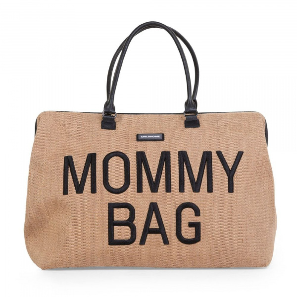Sac à langer mommy bag canvas gris Childhome
