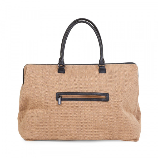 Sac à langer mommy bag canvas gris Childhome