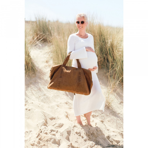 Sac à langer mommy bag signature prestige noisette Childhome