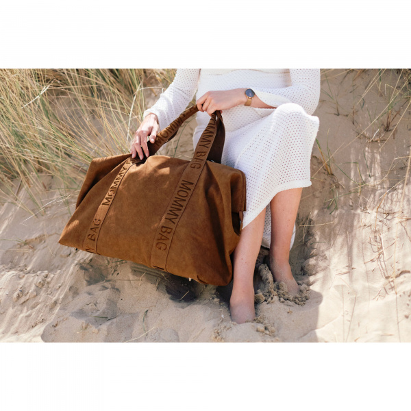Sac à langer mommy bag signature prestige noisette Childhome