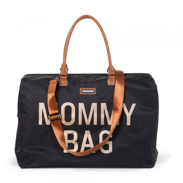 Sac à langer mommy bag canvas gris Childhome