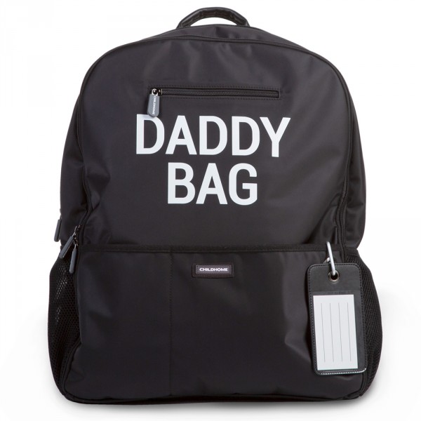 Sac à dos à langer daddy bag black Childhome