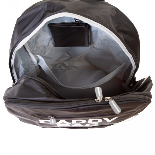 Sac à dos à langer daddy bag black Childhome