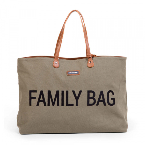 Sac à langer family bag matelassé beige Childhome