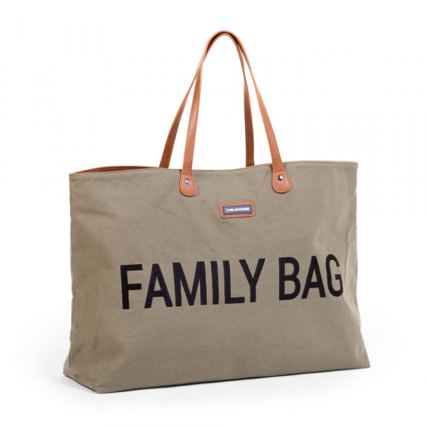 Sac à langer family bag matelassé beige Childhome