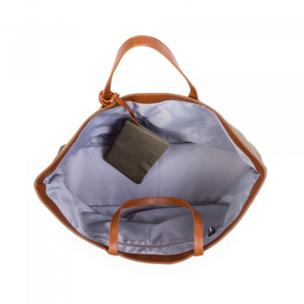 Sac à langer family bag matelassé beige Childhome
