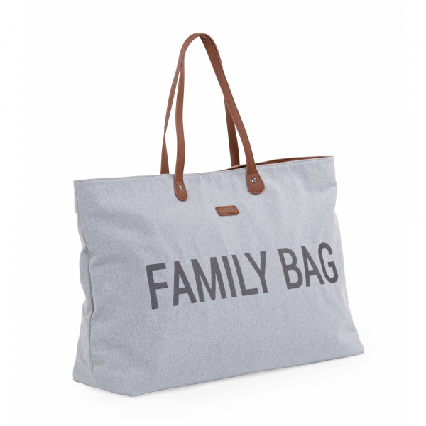 Sac à langer family bag matelassé beige Childhome