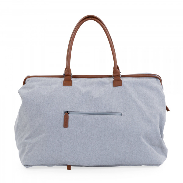 Sac à langer mommy bag canvas gris Childhome