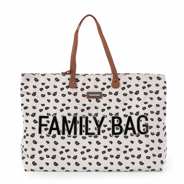 Sac à langer family bag matelassé beige Childhome
