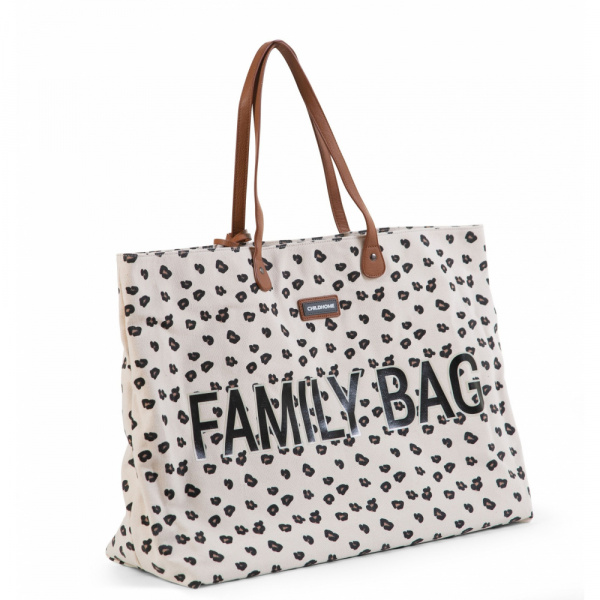 Sac à langer family bag matelassé beige Childhome