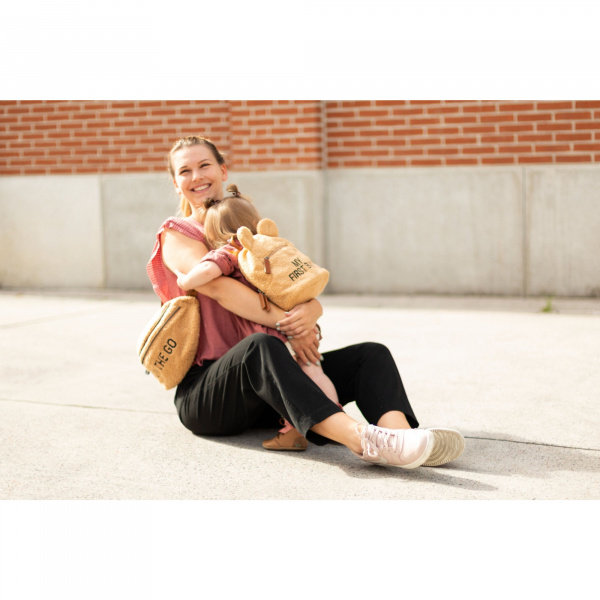 Sac banane on the go teddy brun Childhome