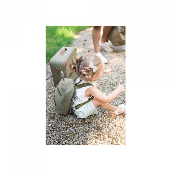 Sac à dos enfant my first bag canvas kaki Childhome