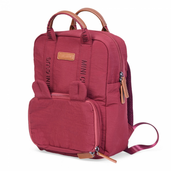 Sac à dos enfant mini club signature urban bordeaux Childhome