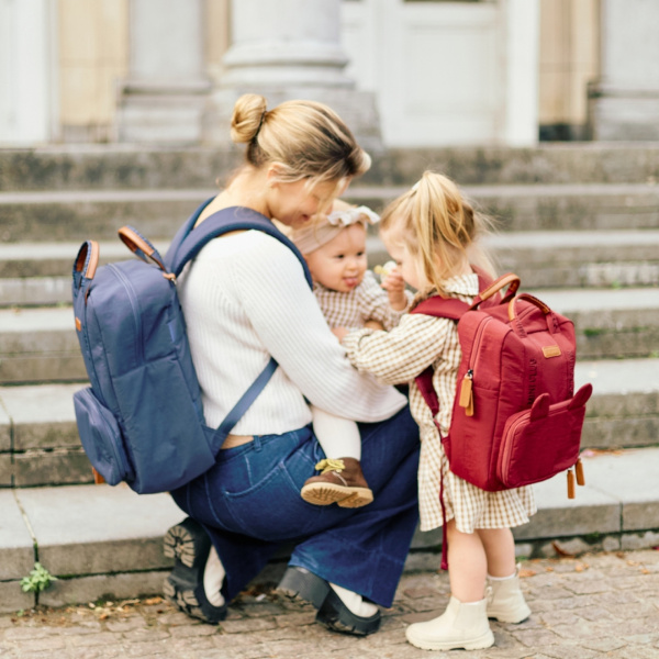 Sac à dos enfant mini club signature urban bordeaux Childhome