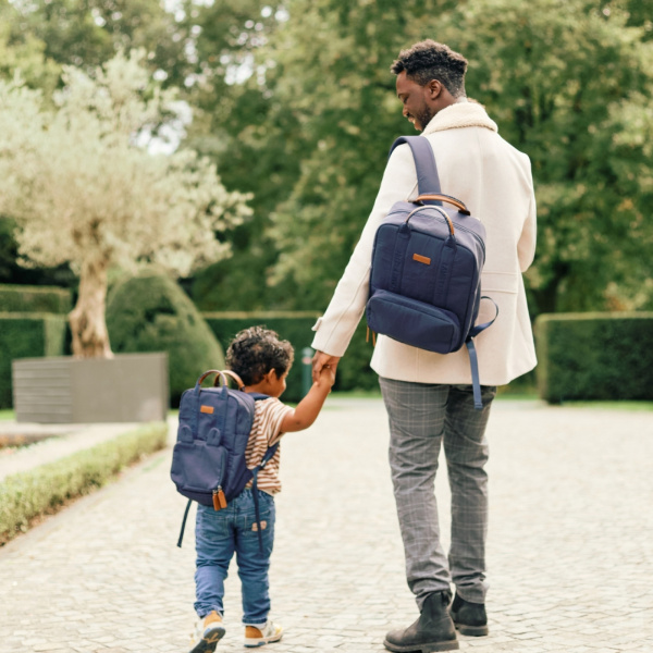 Sac à dos enfant mini club signature urban bleu marine Childhome