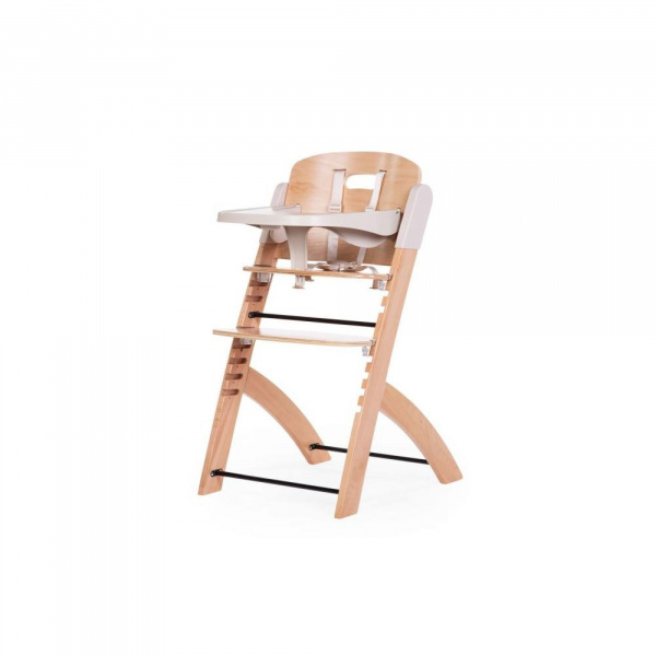 Chaise haute évolutive evosit naturel + tablette Childhome