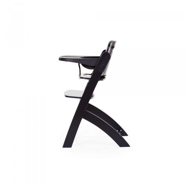Chaise haute évolutive evosit noire + tablette Childhome