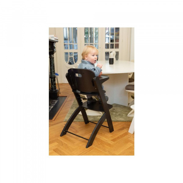 Chaise haute évolutive evosit noire + tablette Childhome