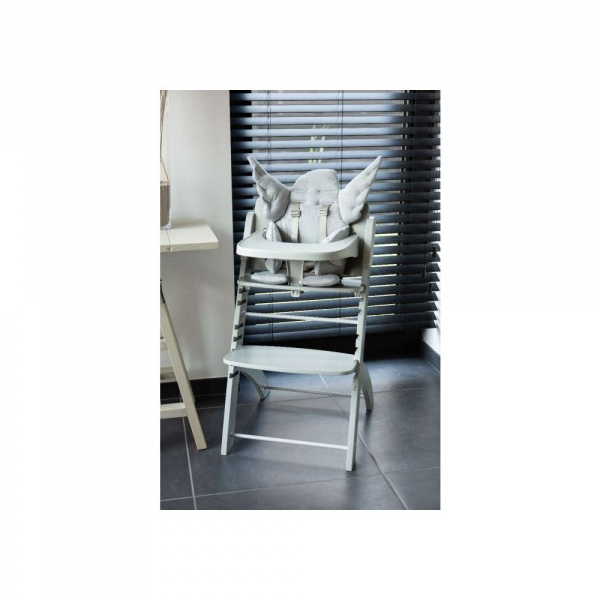 Chaise haute évolutive evosit stone + tablette Childhome