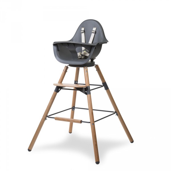 Set de pieds extra pour chaise haute evolu naturel/anthracite Childhome