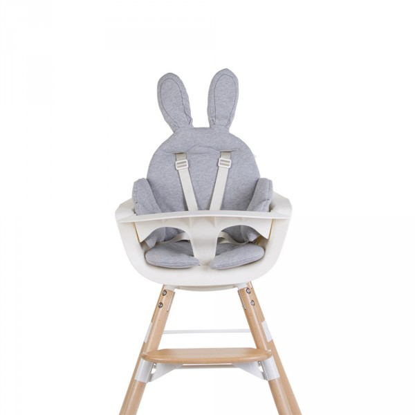 Coussin de chaise haute rabbit gris Childhome