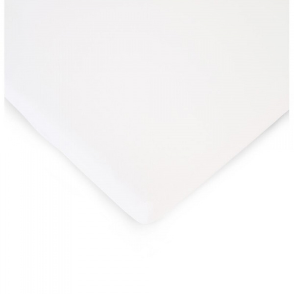 Drap housse pour lit cododo 50x90cm bio organic blanc Childhome