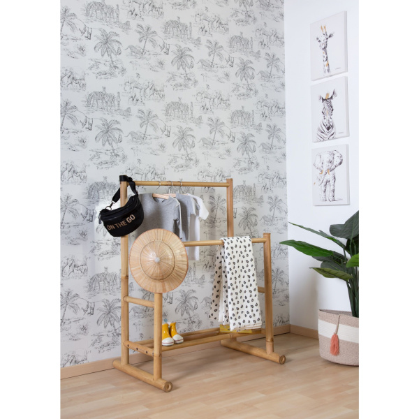 Portant vêtements bambou Childhome