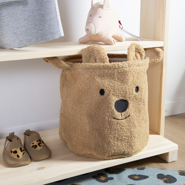 Panier de rangement teddy 30 cm Childhome