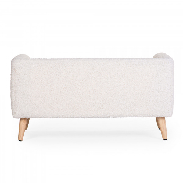 Banc pour enfants teddy blanc Childhome