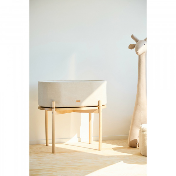 Berceau évolutif en lin beige Childhome