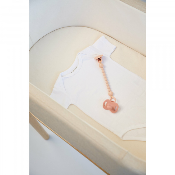 Berceau évolutif en lin beige Childhome