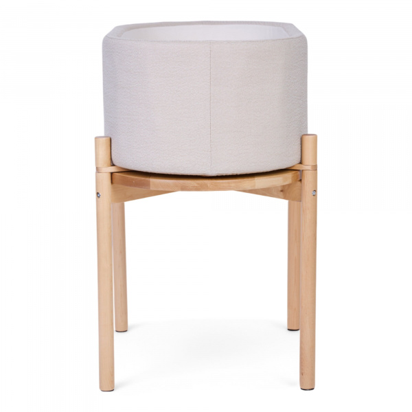 Berceau évolutif en lin beige Childhome