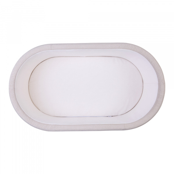 Berceau évolutif en lin beige Childhome