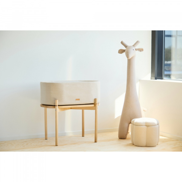 Berceau évolutif en lin beige Childhome