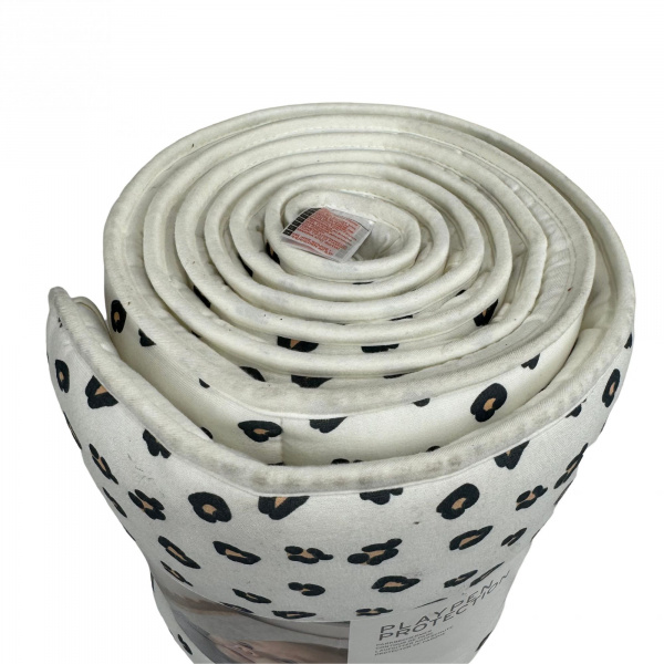 Les imparfaits - tour de parc 340 x 35 cm jersey léopard Childhome