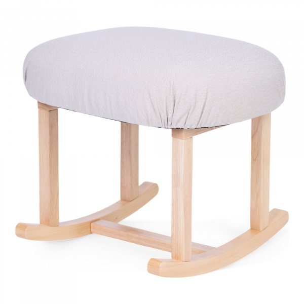 Repose-pieds à bascule en lin beige Childhome