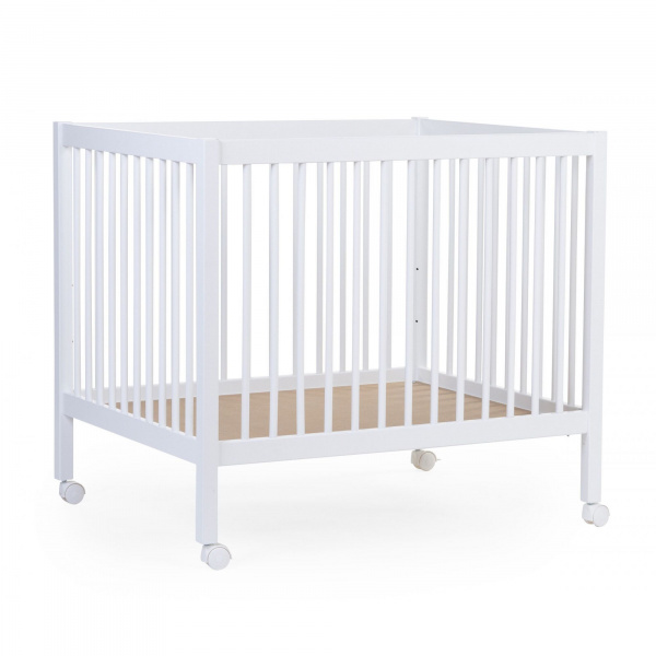 Parc bébé 97 hêtre blanc - 75 x 95 cm Childhome