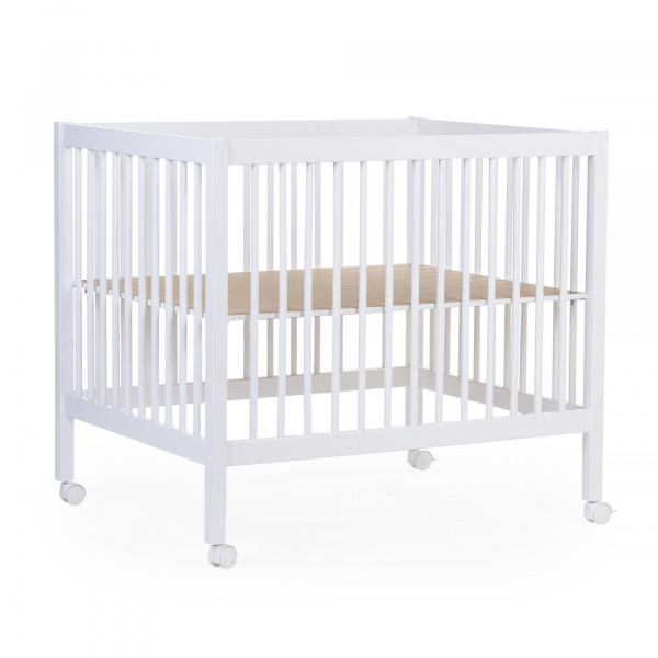 Parc bébé 97 hêtre blanc - 75 x 95 cm Childhome