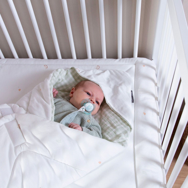 Parc bébé 97 hêtre blanc - 75 x 95 cm Childhome