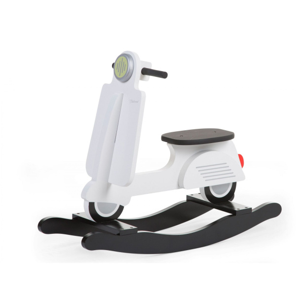 Scooter à bascule vespa blanc Childhome