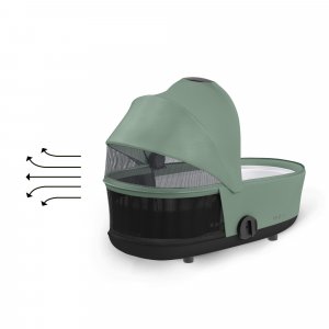 Nacelle luxe mios 3 leaf green Cybex