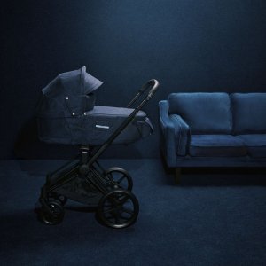 Nacelle luxe priam 4 et e-priam 2 rebellious luxury denim blue Cybex