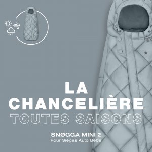 Chancelière universelle siège auto snogga mini 2 seashell beige Cybex