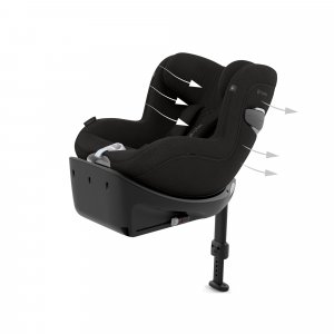 Siège auto sirona ti i-size tissu plus sepia black Cybex
