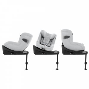 Siège auto sirona ti i-size tissu plus platinum white Cybex