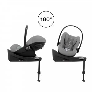 Siège auto cloud g i-size tissu plus stone grey Cybex