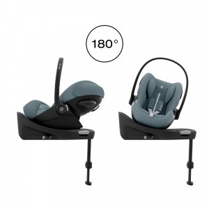 Siège auto cloud g i-size tissu plus stormy blue Cybex