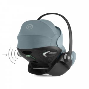 Siège auto cloud g i-size tissu plus stormy blue Cybex
