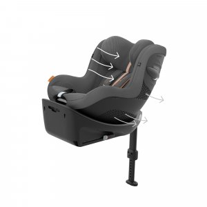 Siège auto sirona g i-size tissu plus lava grey Cybex