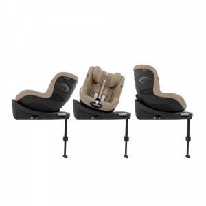 Siège auto sirona g i-size tissu plus almond beige Cybex